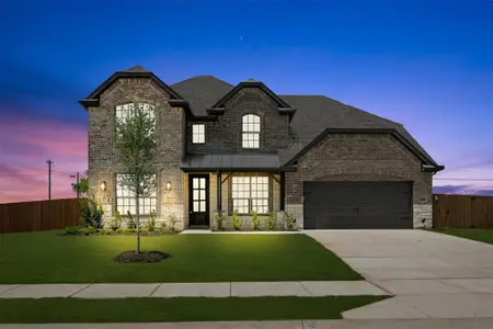 New construction Single-Family house 124 Red Fox Trl, Godley, TX 76044 Concept 3218- photo 0