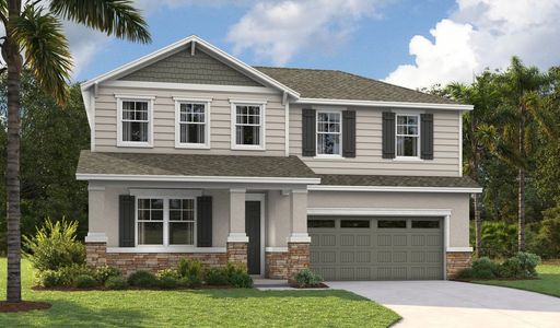 New construction Single-Family house 184 Flag Lilly Ln, Umatilla, FL 32784 Elderberry- photo 1 1