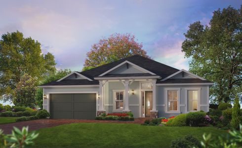 New construction Single-Family house 100 Plantation Bay Dr, Ormond Beach, FL 32174 plan Costa Mesa - Elite Series | 60' Wide Lots - image