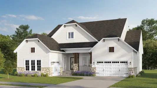 New construction Single-Family house 1046 Odell Farm Ln, Marvin, NC 28173 plan Ambrose II - image