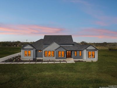 New construction Single-Family house 179 Hidden Ranch Ln, Floresville, TX 78114 - image