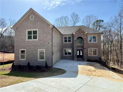 New construction Single-Family house 4251 Matisse Ln, Fairburn, GA 30213 Winston Courtyard- photo 0