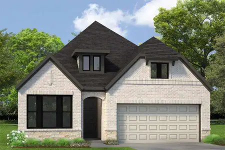 New construction Single-Family house 128 Frost Fall Ct, Willis, TX 77318 plan The Conroe - image