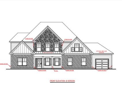 New construction Single-Family house Douglasville, GA 30135 plan Murphy B - image