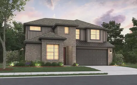 New construction Single-Family house 722 Tinsley Meadows Dr, Van Alstyne, TX 75495 plan Becker - image