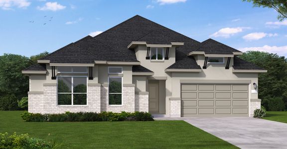 New construction Single-Family house 5763 Ryder Road, New Braunfels, TX 78130 Parmer (2330-CM-50)- photo 0