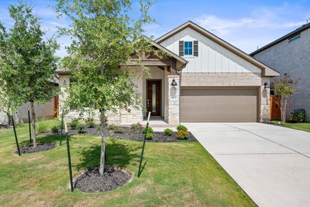New construction Single-Family house 117 Old Wood Rd, Liberty Hill, TX 78642 - image