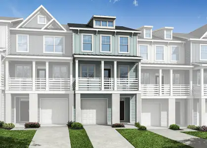 New construction Townhouse house 347 Laurens View Ln, Charleston, SC 29492 plan Blakely - image