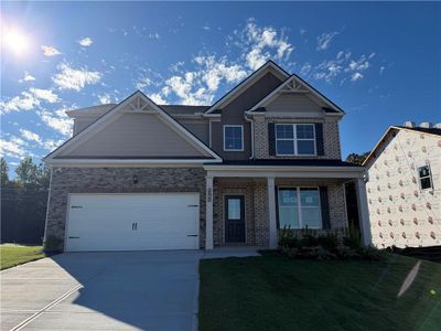 New construction Single-Family house 8131 Pine Ridge Rd, South Fulton, GA 30213 plan Inwood - image