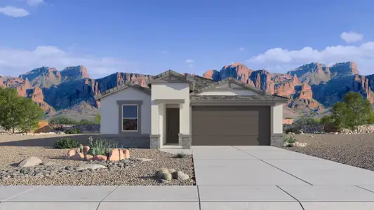 New construction Single-Family house 46510 W Skyline Dr, Maricopa, AZ 85139 plan Easton - image