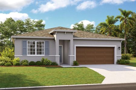 New construction Single-Family house 1820 Blue Lagoon Circle, Mascotte, FL 34753 The Juniper- photo 0