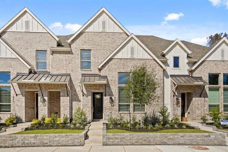 New construction Townhouse house 563 Cypress Valley Ave, Montgomery, TX 77316 - photo 0