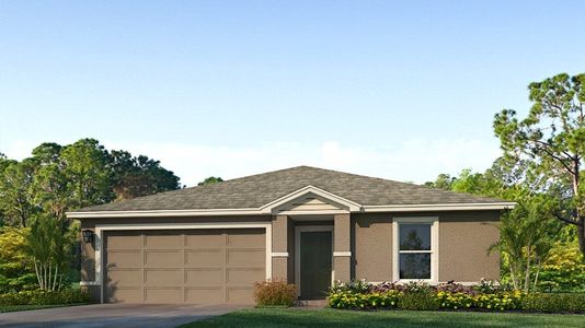 New construction Single-Family house 12411 Hopscotch Ave, Parrish, FL 34219 plan Dundee - image
