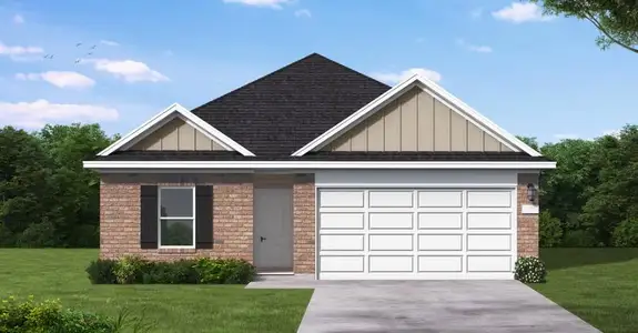 New construction Single-Family house 300 Sleep Holw, Jarrell, TX 76537 plan Potter - image