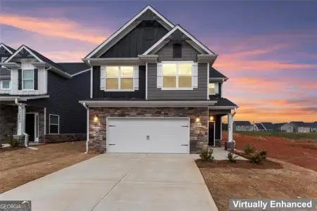 New construction Single-Family house 11201 Cornerstone Wy, Hampton, GA 30228 - image