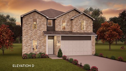 New construction Single-Family house 4011 Colony River Rock Blvd, Pinehurst, TX 77362 plan Concho - image