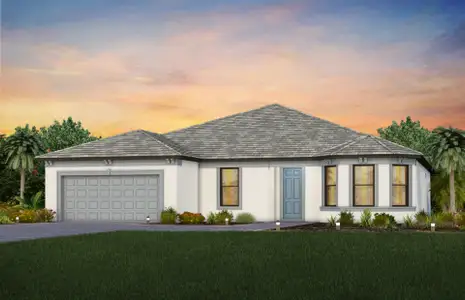 New construction Single-Family house 1805 Ridgemore St, North Port, FL 34289 plan Stardom - image