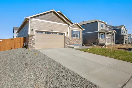New construction Single-Family house 3490 Belleville Ridge Rd, Elizabeth, CO 80107 plan HARMONY - image