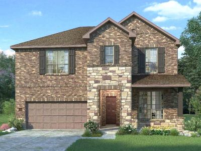 New construction Single-Family house 6102 Lake Chippewa Ct, Katy, TX 77493 plan Katy Lakes Hemlock 2961 - image