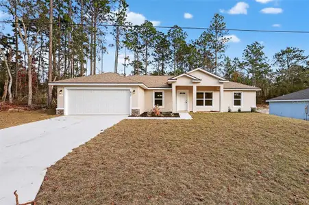 New construction Single-Family house 8927 N Barbados Wy, Citrus Springs, FL 34433 - image