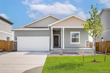 New construction Single-Family house 48190 Shetland Dr, Bennett, CO 80102 - image