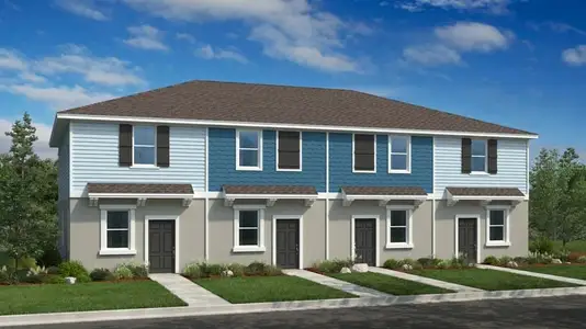 New construction Condo house 698 Gladstone Way, Mt, Mount Dora, FL 32757 plan Hemlock - image
