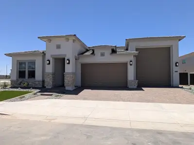 New construction Single-Family house 2929 E Picual Ave, San Tan Valley, AZ 85140 plan The Borgo - image