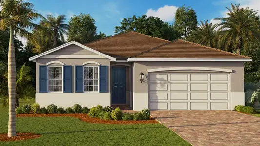 New construction Single-Family house 3949 Kennebunk Lp, Mount Dora, FL 32757 plan Delray - image