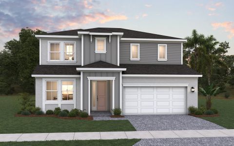 New construction Single-Family house 10669 Nw Suncrest Lp, Port St. Lucie, FL 34987 plan Winston - Single Family Homes - image