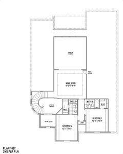 Plan 1687 2nd Floor