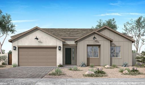 New construction Single-Family house 17626 W Highland Ave, Goodyear, AZ 85395 - image