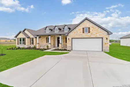 New construction Single-Family house 20987 Pleasanton Rd, San Antonio, TX 78264 plan Madison - image