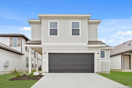 New construction Single-Family house 14958 Fischer Gdn, San Antonio, TX 78253 plan The Emerald - image