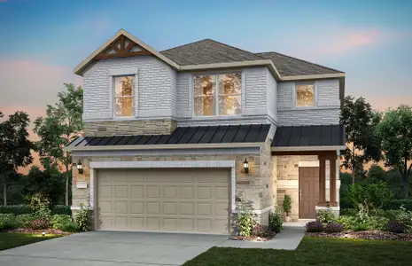 New construction Single-Family house Aubrey, TX 76227 plan Maroon - image 2