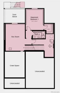 Structural options added include: Fireplace, study in place of flex, finished basement, bedroom and full bathroom at basement, covered patio, standalone tub and shower at primary bath.