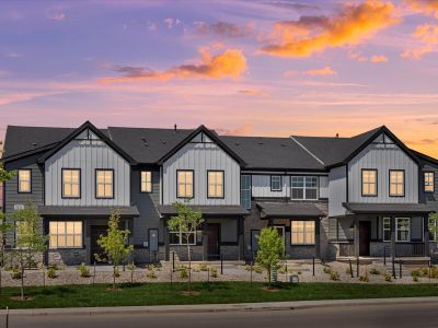 New construction Townhouse house 1616 Riverplace Dr, Unit 3, Windsor, CO 80550 plan The Orchard - image