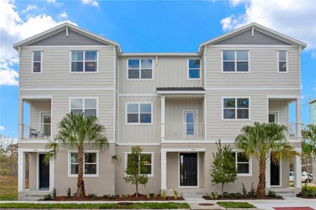 New construction Townhouse house 9912 Tate Ln, Tampa, FL 33626 plan Bartow - image