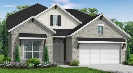 New construction Single-Family house 2623 Corto Cv, Round Rock, TX 78681 Inwood II (2533-CM-40 ELE-E)- photo 0