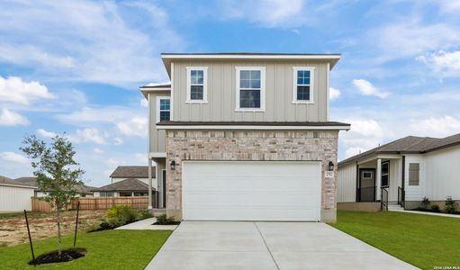 New construction Single-Family house 757 Whitman St, New Braunfels, TX 78130 plan Skyline View - image