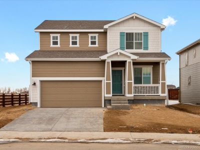 New construction Single-Family house 4719 Goldflower Dr, Johnstown, CO 80534 The Pagosa- photo 0 0