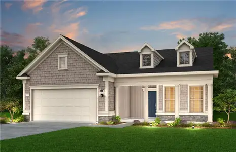 New construction Single-Family house 2608 Turnwater St, Hoschton, GA 30548 Martin Ray- photo 0