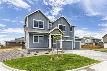 New construction Single-Family house 46515 Sunrise Ct, Bennett, CO 80102 plan Conifer - image