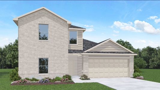 New construction Single-Family house 20627 Miller Heights Dr, New Caney, TX 77357 plan Midland - image