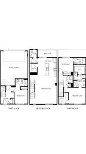 New construction Townhouse house 4682 Cloudburst Ln, Morrison, CO 80465 plan The Belford - image