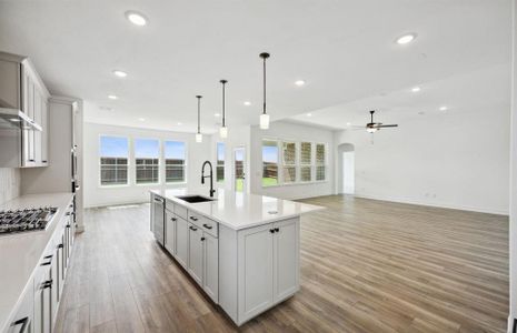 Airy kitchen *real home pictured