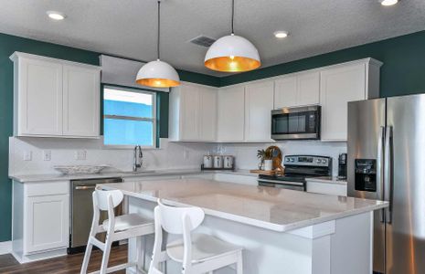 Kitchen with Stainless Steel Appliances