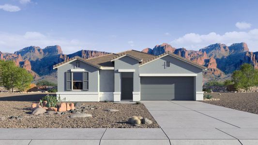 New construction Single-Family house 18923 E Malena Dr, Gold Canyon, AZ 85118 Ashburn- photo 0