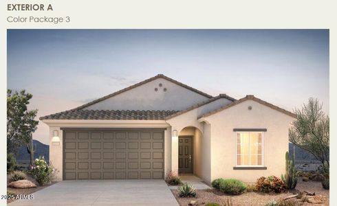 New construction Single-Family house 4971 S 254Th Dr, Buckeye, AZ 85326 plan Lavender - image