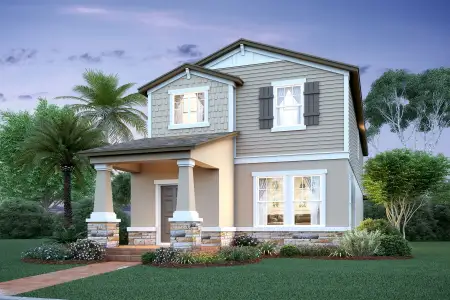 New construction Single-Family house 5328 Teirgarten St, St. Cloud, FL 34771 plan Baldwin - Avenue Collection - image