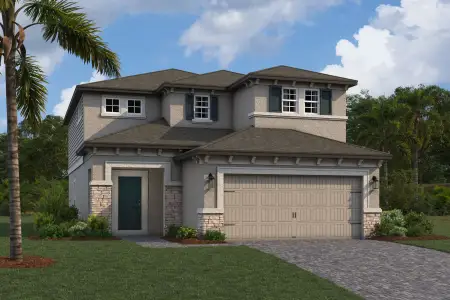 New construction Single-Family house 13704 Brushleaf Ct, Hudson, FL 34669 plan Santa Cruz - image